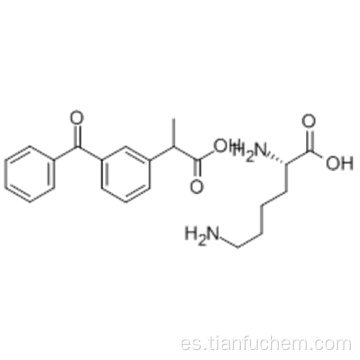 Lisinato de ketoprofeno CAS 57469-78-0